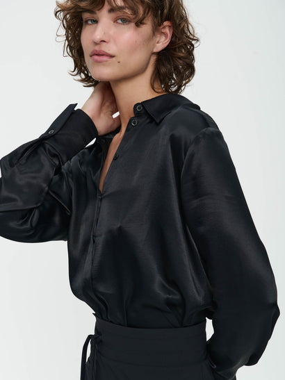 Blouse Sofi en viscose | Noir