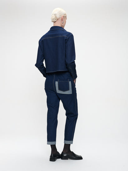 Anda denim pants | Blue denim