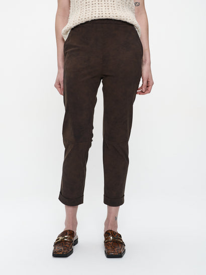 Timelia broek technical jersey | Brown