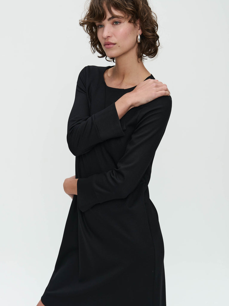 Joan Terry jersey Jurk | Old Black