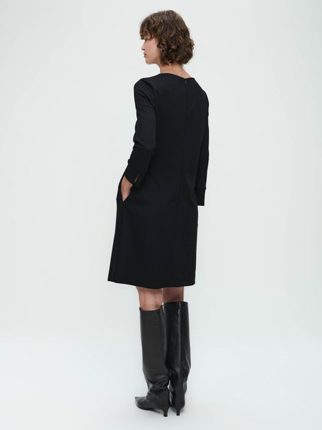 Joan Terry jersey Jurk | Old Black