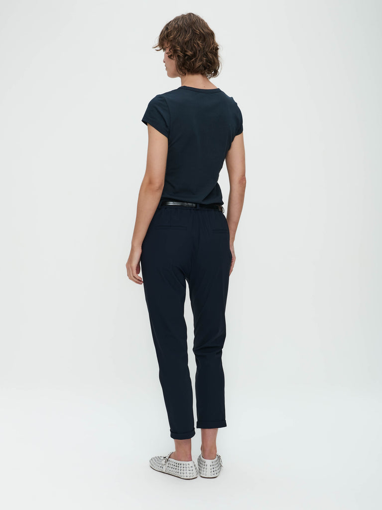 T shirt V Neck Easy Wear Organic Cotton | Blue