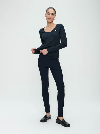 Legging Nadja Easy Wear van technische jersey | Blauw
