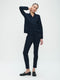 Hose Anna - Skinny fit Technical Jersey | Blue