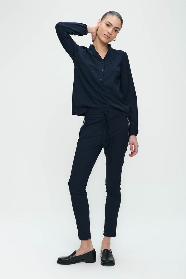 Pants Anna - Skinny fit Technical Jersey Pants Anna - Skinny fit Technical Jersey | Blue