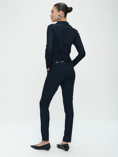 Jumpsuit Diana Easy Wear technischer Jersey | Blau
