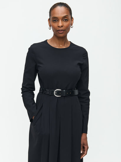 Jackie Kleid/LS Technical Jersey | Schwarz