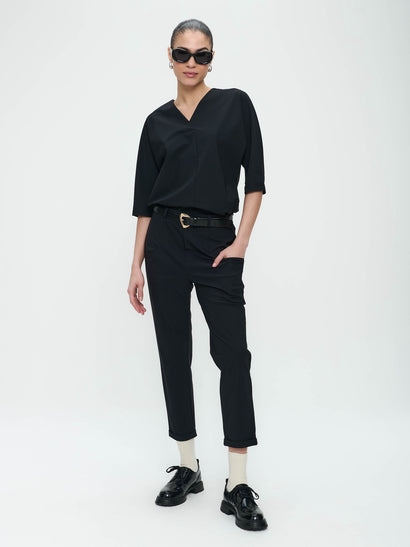 Veda topp Technical Jersey | Svart