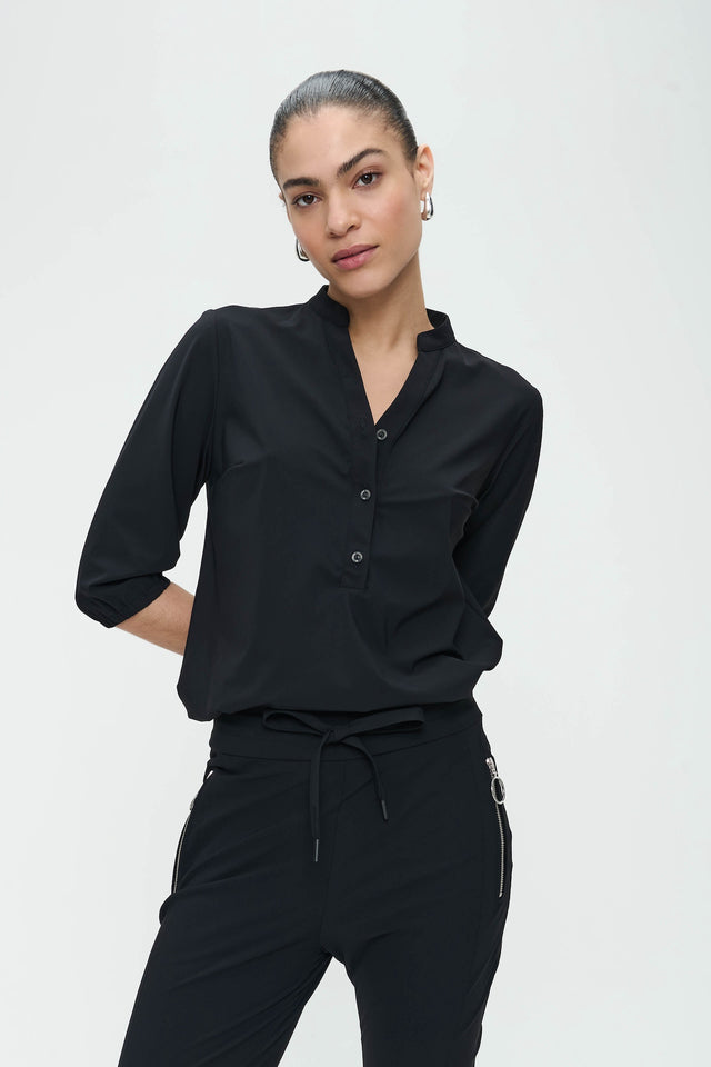 Blouse Bella Technical Jersey Blouse Bella Technical Jersey | Blue