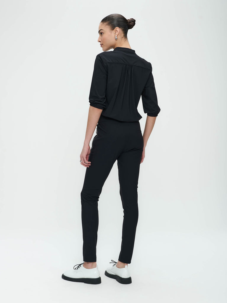 Hose Anna - Skinny fit Technical Jersey | Black