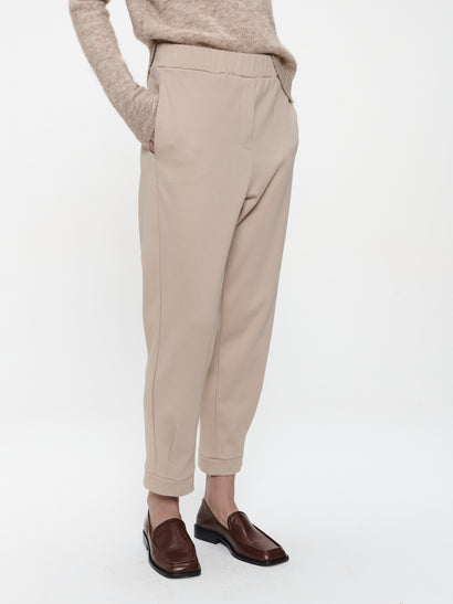Primo viscose elastane pants | Beige