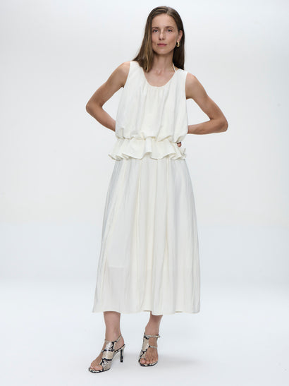Reiki Viskoserock | Off-White
