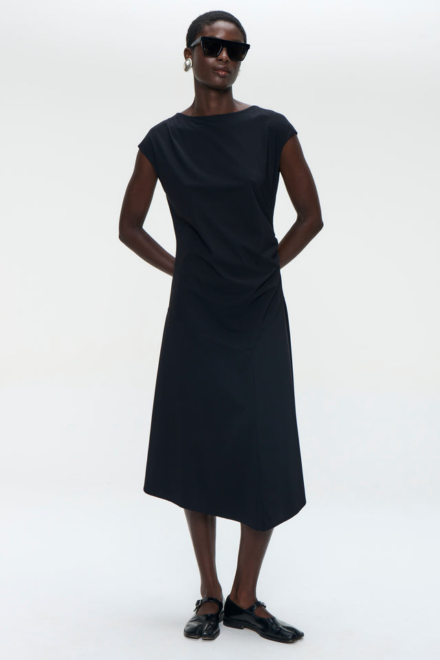 Selin dress technical jersey Selin dress technical jersey | Black