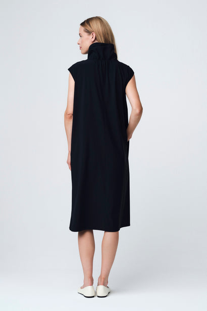 Liane jurk technical jersey | Blauw