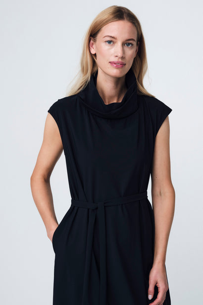 Liane jurk technical jersey | Blauw