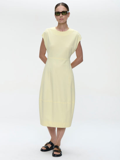 Abito Melva Technical Jersey | Giallo