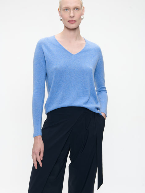 Pullover Cashmere blend 2479 | Sky