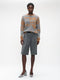 Monna viscose short pants | Dark Grey