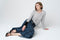 Fine Viscose Pullover 26032 | Silver