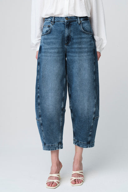 Jeans Nevada Ultimate a barile | Blu estate