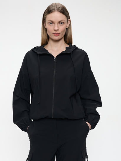 Misi jacket technical jersey | Black