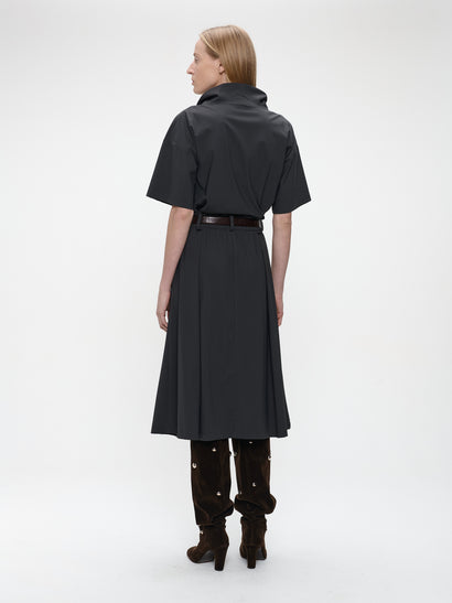 Leone blouse technical jersey | Grey