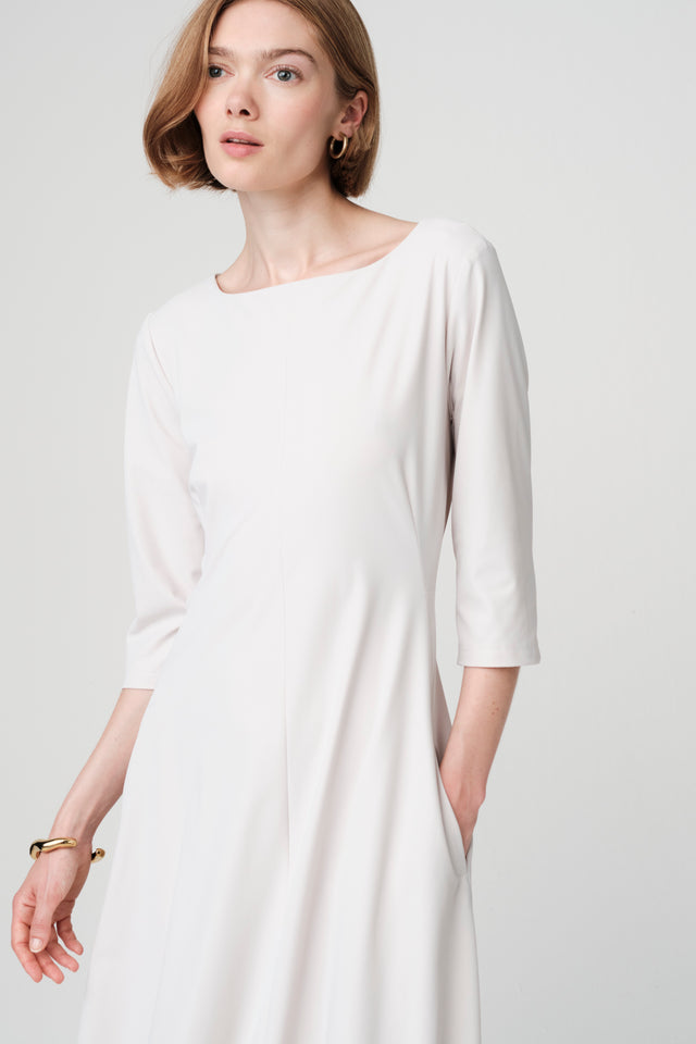 Asola structure tech jersey dress Asola structure tech jersey dress | Sand