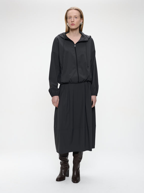 Heide skirt technical jersey | Grey