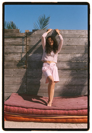 Yana shorts technical jersey | Pink