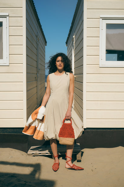 Satomi taffeterok | Beige