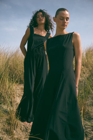 Bonni dress technical jersey | Black