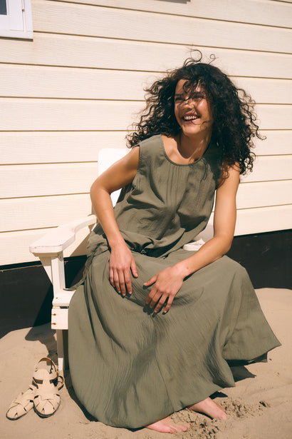 Viscose rok 11991 | Salvia