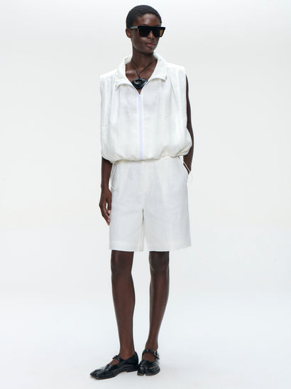 Nariko bukse i lin | Offwhite