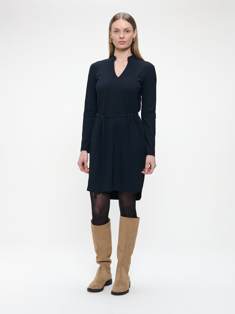 Gerrie dress technical jersey | Blue