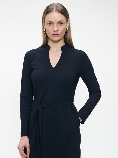 Gerrie dress technical jersey | Black