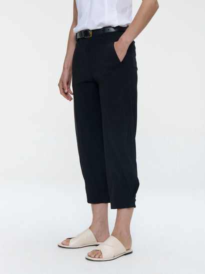 Corien broek technische jersey | Zwart