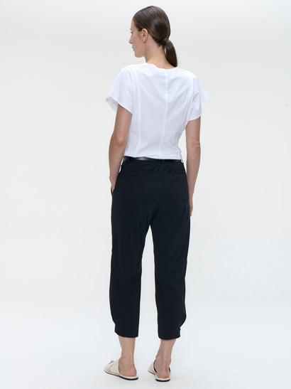 Corien broek technische jersey | Zwart