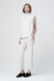 IrenaN structure technical jersey pants | Sand