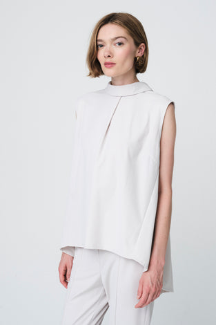 Dolche Vitas WS stretch tech jersey top | Sand