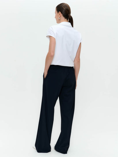 Wilma blouse technical jersey | White