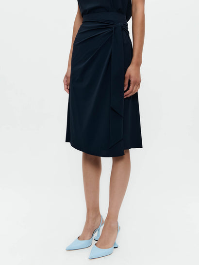 Ilona skirt technical jersey | Blue