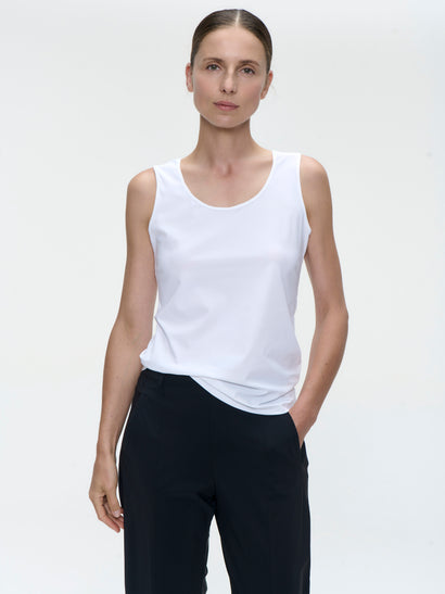 Top Jessy Technical Jersey | Blanc