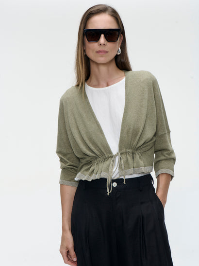 Strickjacke Viskose-Mix 2020 | Soft Green