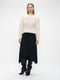 Tine skirt technical jersey | Black
