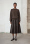 Viskose blend bear pullover 3040 | Brown