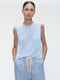 Viscose summer Top 501 | Celeste