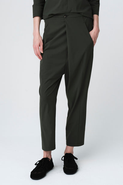 Pantalon Klaus Technical Jersey | Vert armée