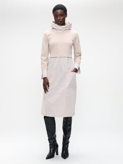 Dress mix cotton taffeta 176l | Sand