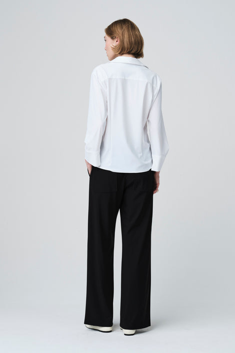 Jolien pants technical jersey | Black