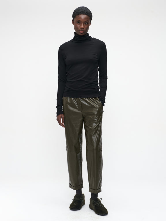 Janice Viskose top | Black